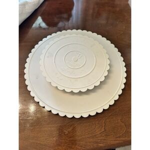 Wilton Trim-N-Turn Cake Decorating Turntable 12" x 1" And‎ 8" Decorating Stand